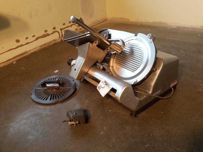 lot 3 image: Hobart Meat Slicer.