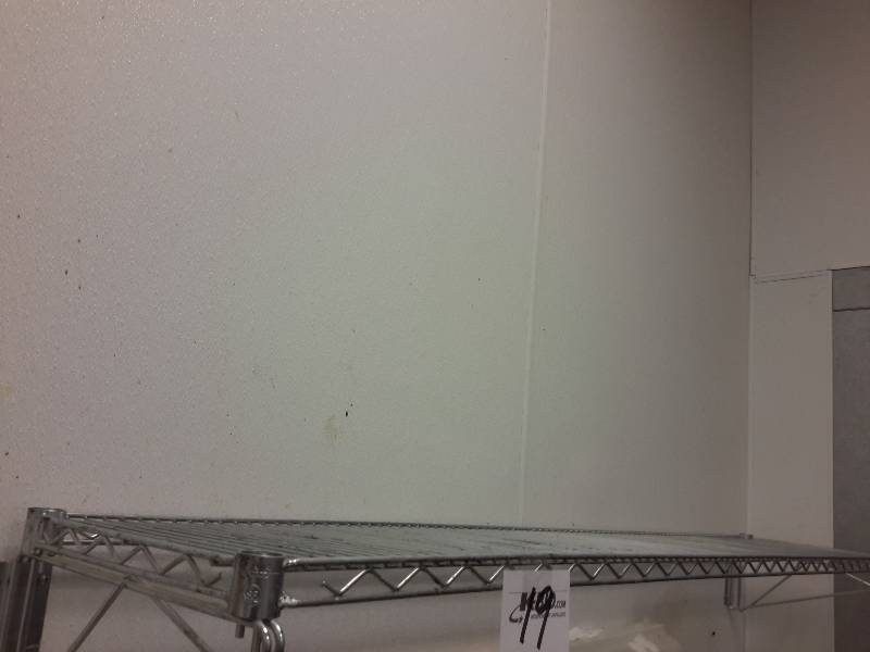 lot 19 image: NSF Heavy Chrome Steel Shelf  14in x 72 in with Wall Brackets