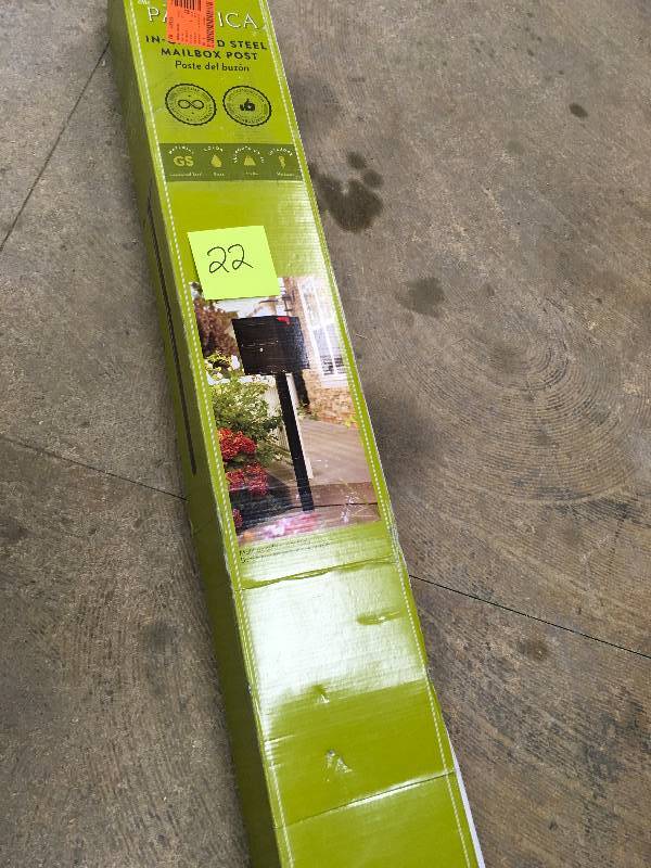 Architectural Mailboxes Basic In-Ground Post, Bronze no used