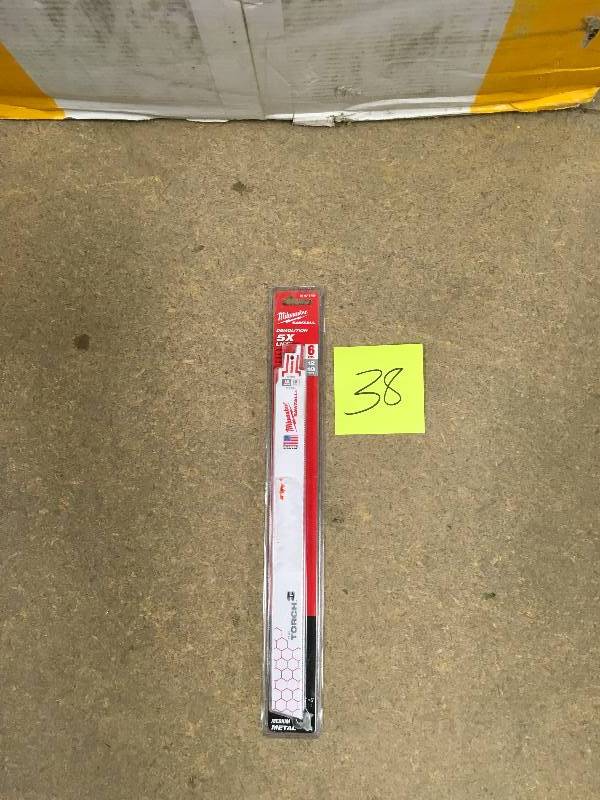Milwaukee SawZall Demolition Reciprocating Saw Blades, 6Pk