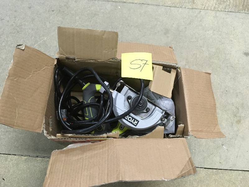 Ryobi 4 in. Handheld Tile Saw  open box in good working condition