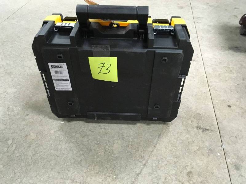 DeWalt TSTAK 17.3 in I. Long Handle Plastic Tool Box