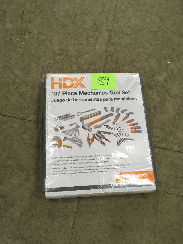HDX 137 - Piece Mechanics Tool Set
