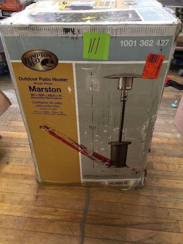 Hampton Bay Martston Outdoor Patio Heater  open box in like new condition