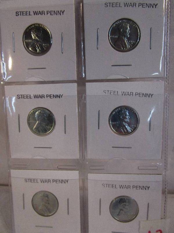 lot 13 image: 6-1943 Steel Cents
