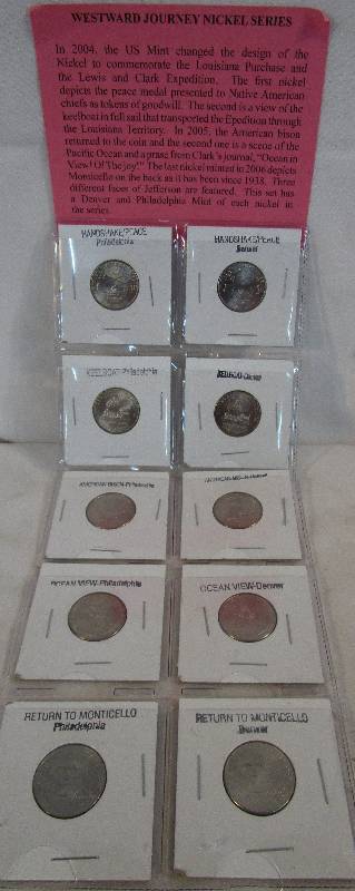 lot 18 image: Westward Journey Nickels