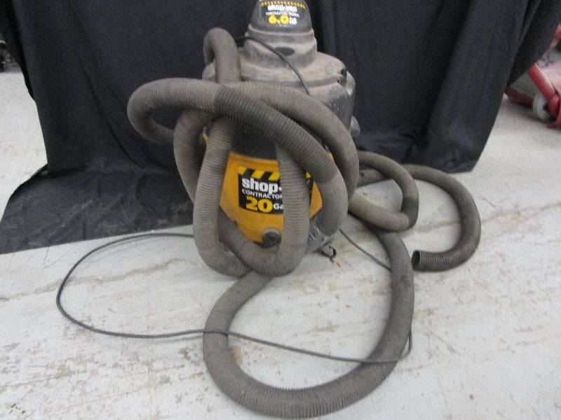 lot 64 image: 20 Gallon Shop Vac Tested and Works