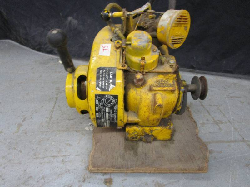 lot 75 image: Motor tested Works