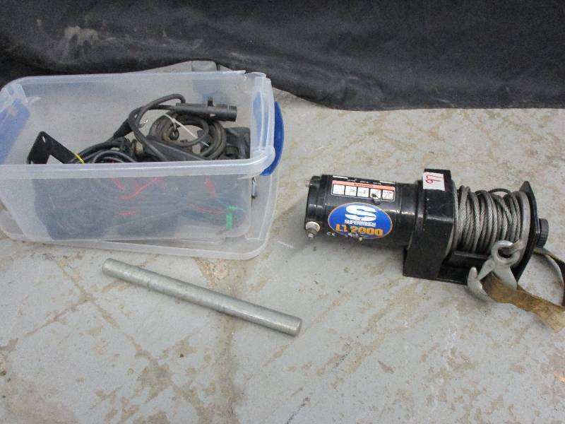 lot 97 image: Atv WinchBrackets and Chords