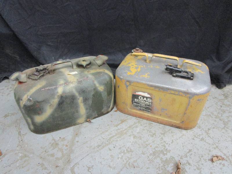 lot 108 image: Gas Cans