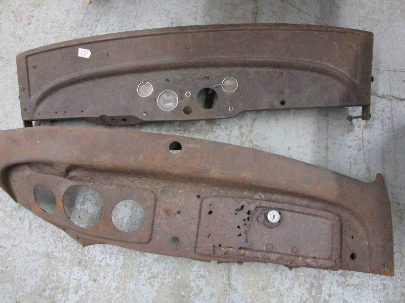 lot 131 image: Old Dash Boards-Various