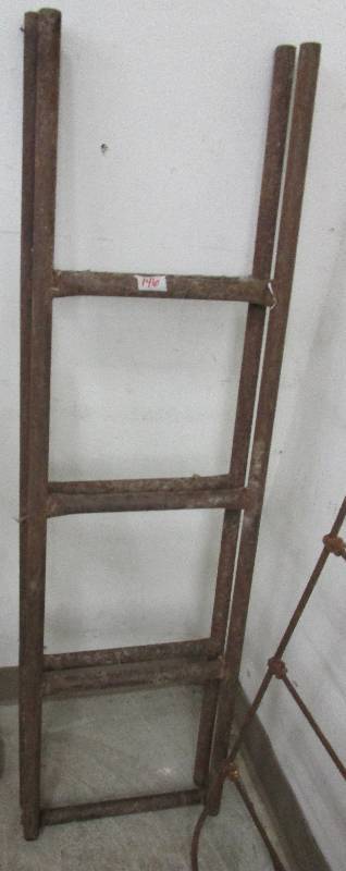 lot 146 image: Bi-Fold 8ft Steel Ladder