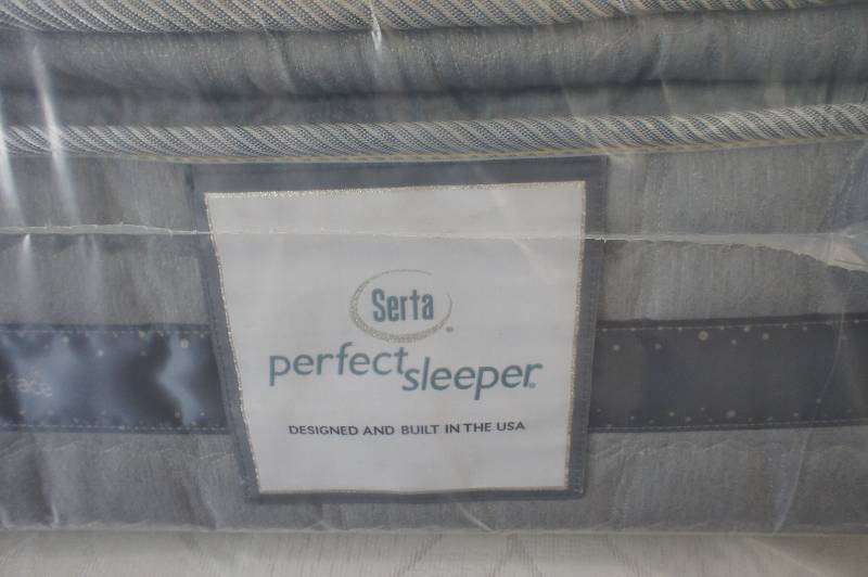lot 27 image: NEW - FULL SIZE  - SERTA PERFECT SLEEPER -  SMART SURFACE -  MATTRESS MSRP $1299.99