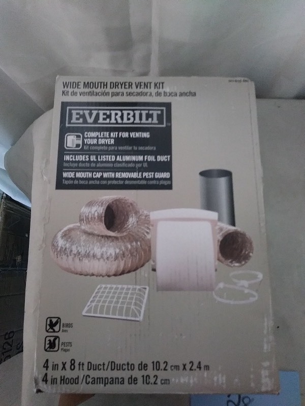 Overbuilt Dryer Vent Hood Kit