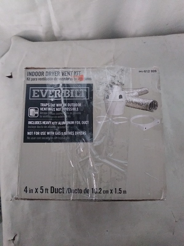 32) Everbilt indoor dryer vent kit