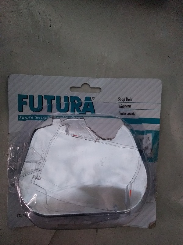Futura brass 5 piece bathware set