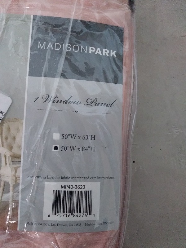 Madison Park Gleason single window curtain panel