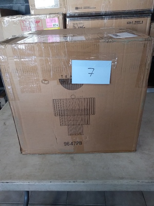 trans globe glass chandelier 4647PB