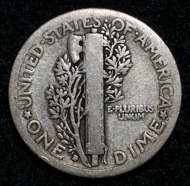1916 D Mercury Dime - Key Date
