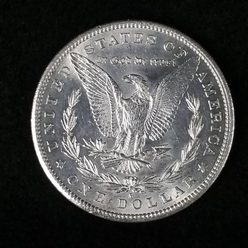 1887 S Morgan Silver Dollar - Highest Grade