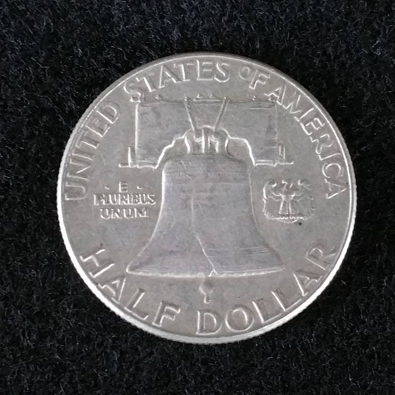 1963 P Franklin Silver Half Dollar