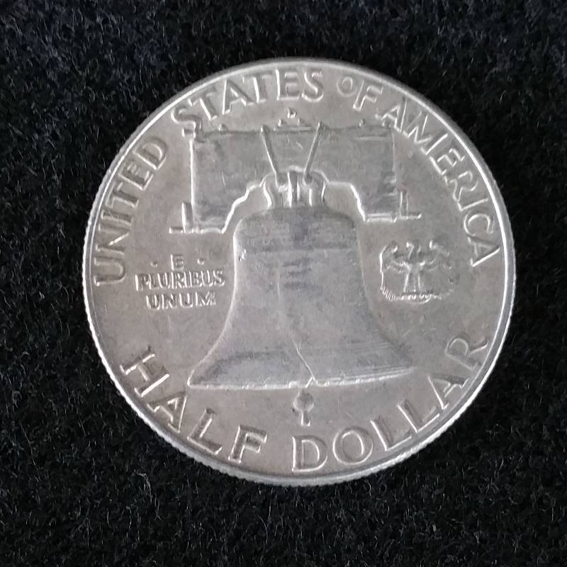 1963 D Franklin Silver Half Dollar