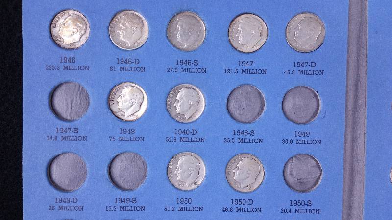 (30) Roosevelt Silver Dimes  Roosevelt Dimes