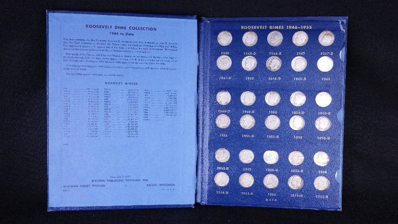 (48) Roosevelt Silver Dimes  Roosevelt Dimes