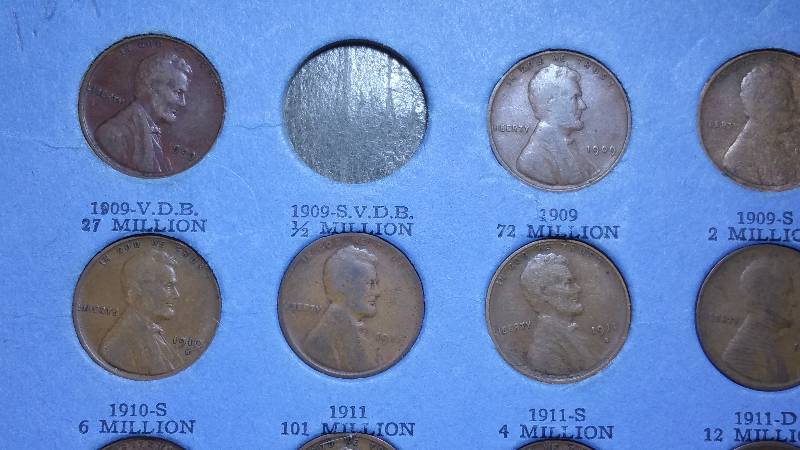 1909 - 1945 Lincoln Wheat Cent Collection