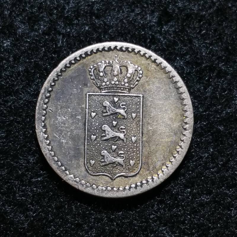 1845 10 Skilling Danish West Indies - Rare