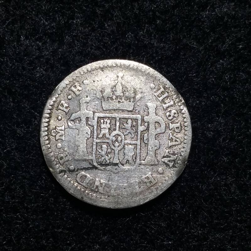 1782 Spanish Half Reales