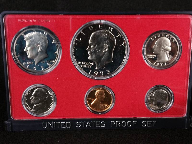 1973, 1974, 1975 US Proof Sets