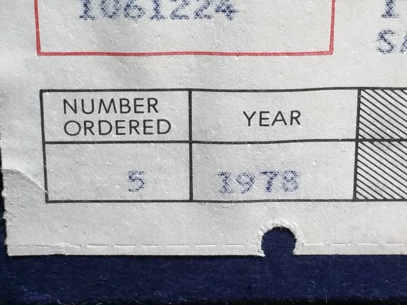 (5) 1978 US Proof Sets in Original Shipping Box