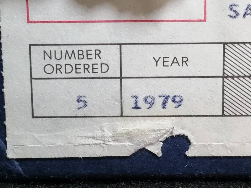 (5) 1979 US Proof Sets in Original Shipping Box