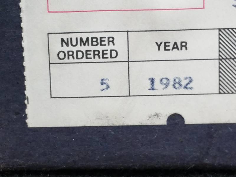 (5) 1982 US Proof Sets in Original Shipping Box