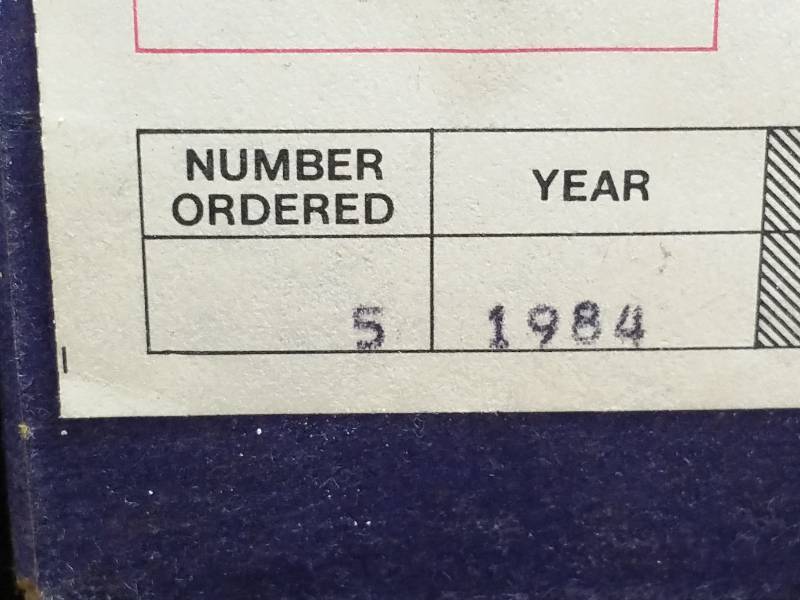 (5) 1984 US Proof Sets in Original Shipping Box