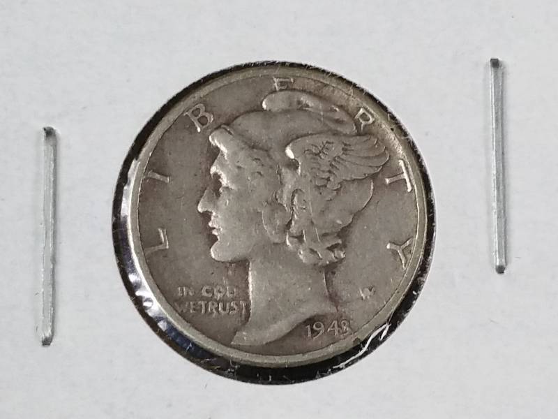 (4) Mercury Silver Dimes