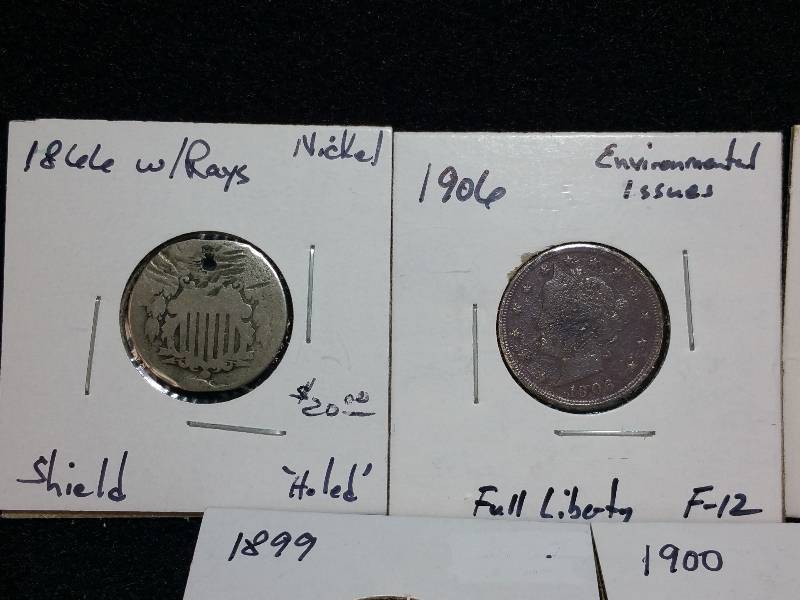 Shield Nickel, Liberty V Nickels