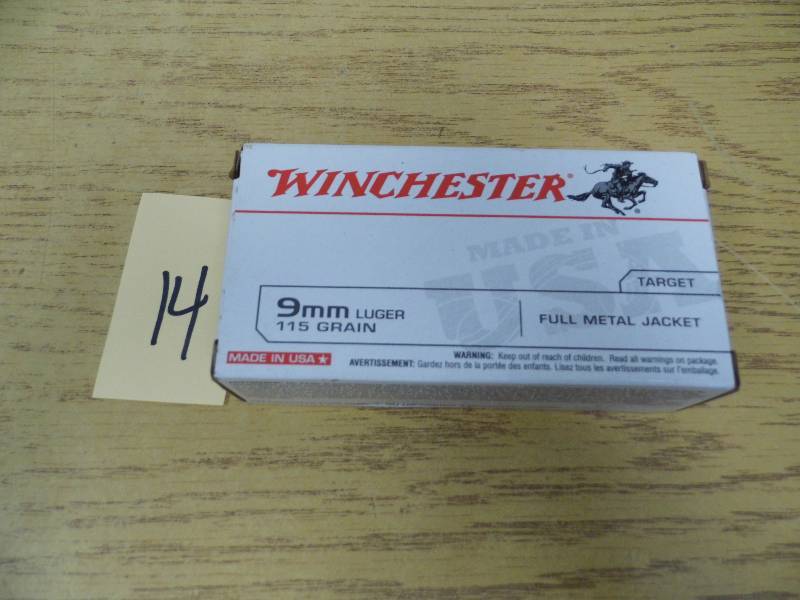 Winchester 9mm Luger Ammunition