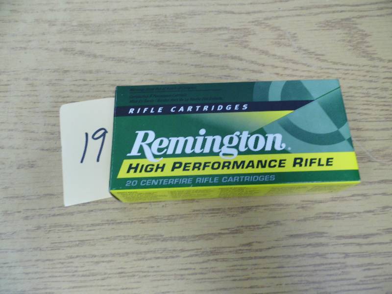 Remington High Power Rifle 22-250 Ammuntion