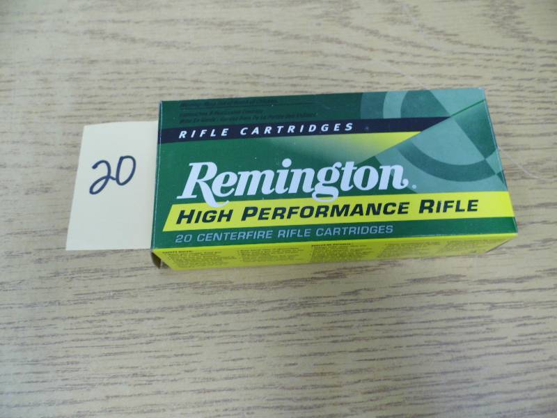 Remington High Power Rifle 22-250 Ammuntion
