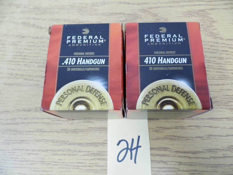 Federal Ammuntion 410 Handgun Ammunition