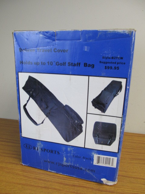 lot 26 image: NEW IN BOX Travel Golf Bag