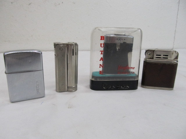 lot 67 image: Group of Vintage Cigarette Lighters - ALL WORKING