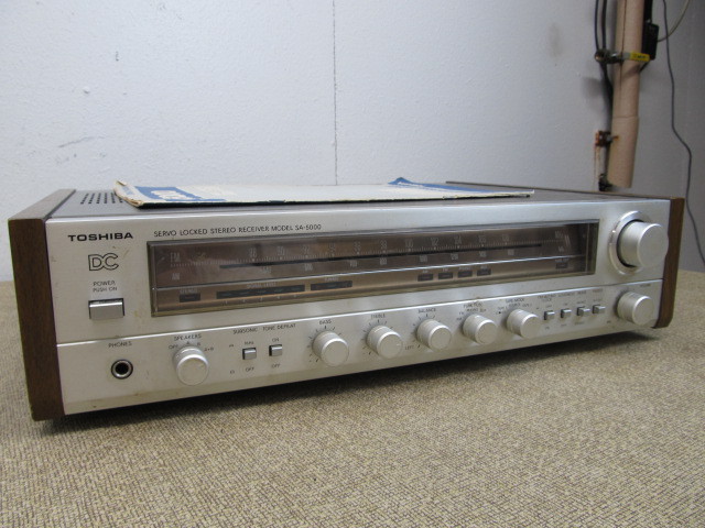 lot 71 image: Working Vintage Toshiba SA-5000 Receiver