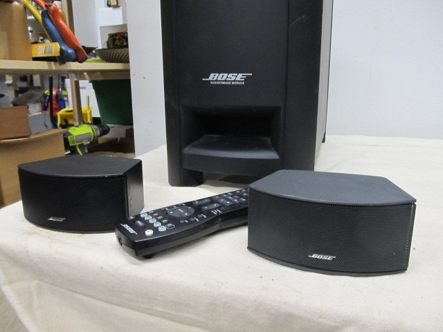 lot 156 image: Working BOSE Acoustimass Cinemate GS Series II Digital Home Theater System