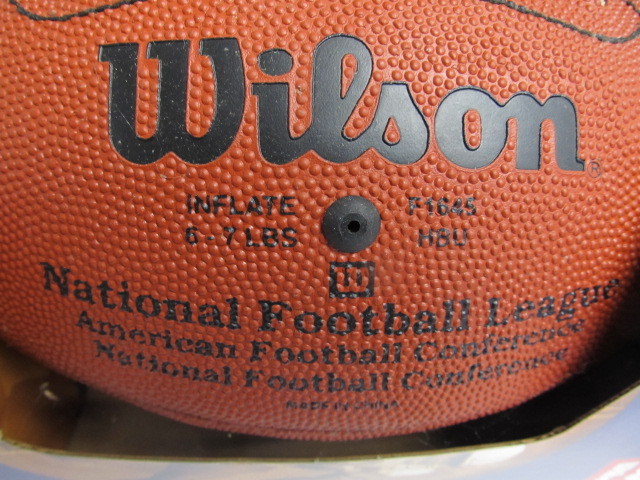 lot 160 image: BRAND NEW Wilson Football