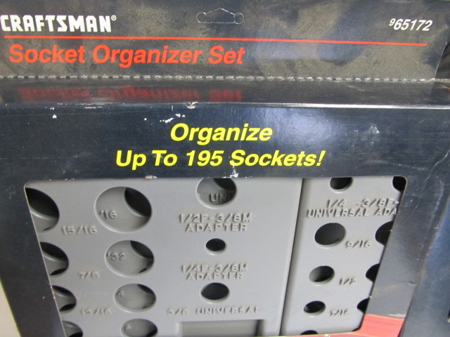 lot 161 image: NEW IN BOX Socket Organizers