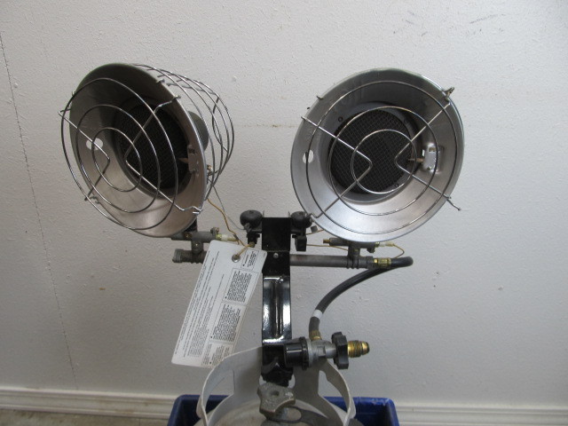 lot 5 image: Outdoor Propane Double Heater