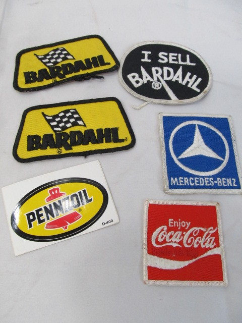 lot 63 image: Lot of Assorted Auto Gas Oil Patches